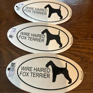 Wire Haired Fox Terrier Stickers